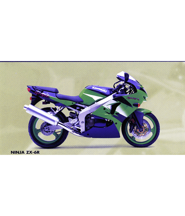 1998 G model of ZX-6R