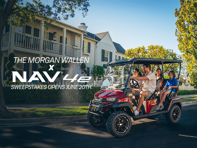 The Morgan Wallen x NAV 4e Sweepstakes opens June 20th