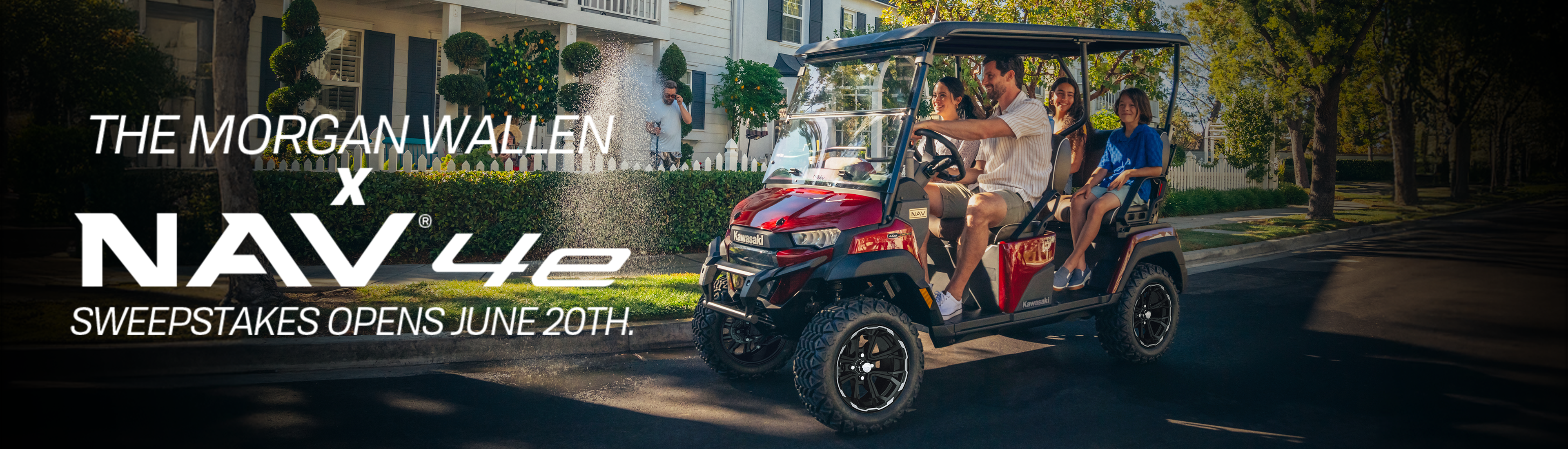 The Morgan Wallen x NAV 4e Sweepstakes opens June 20th