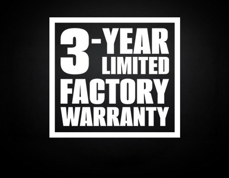 kawasaki 3 year limited warranty logo