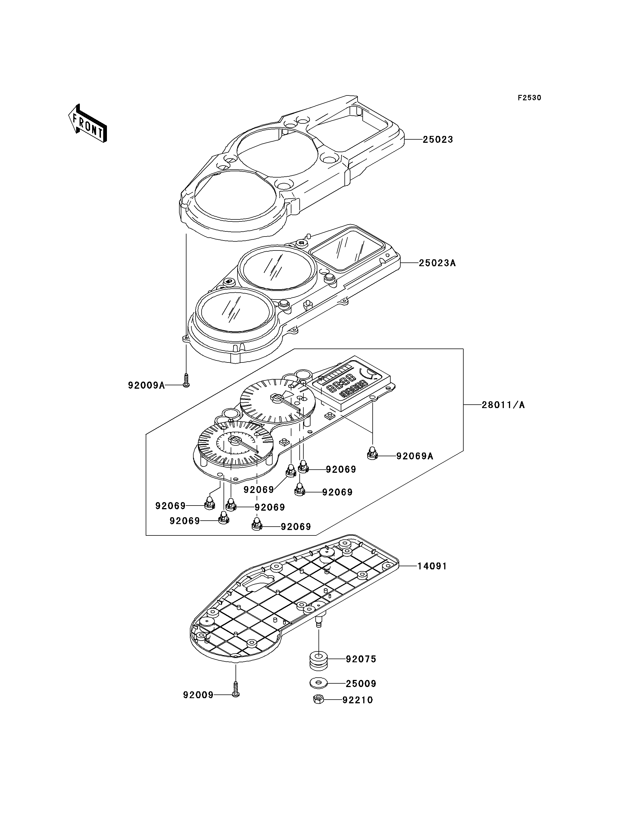 tjgsmmxtj34ページ Kawasaki Motorcycle 2021 OEM Parts Diagram for Throttle