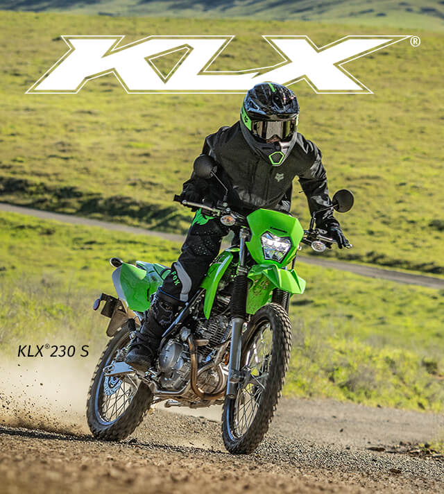 Motos KAWASAKI KLX no Brasil