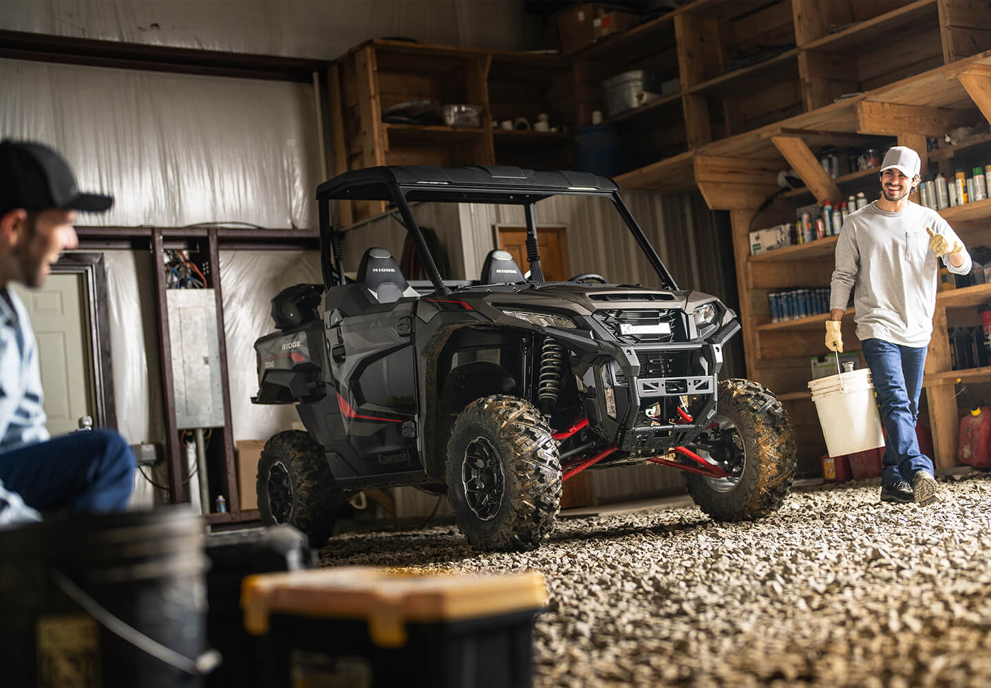 Kawasaki RIDGE® Family Premium Sport Utility Side x Sides