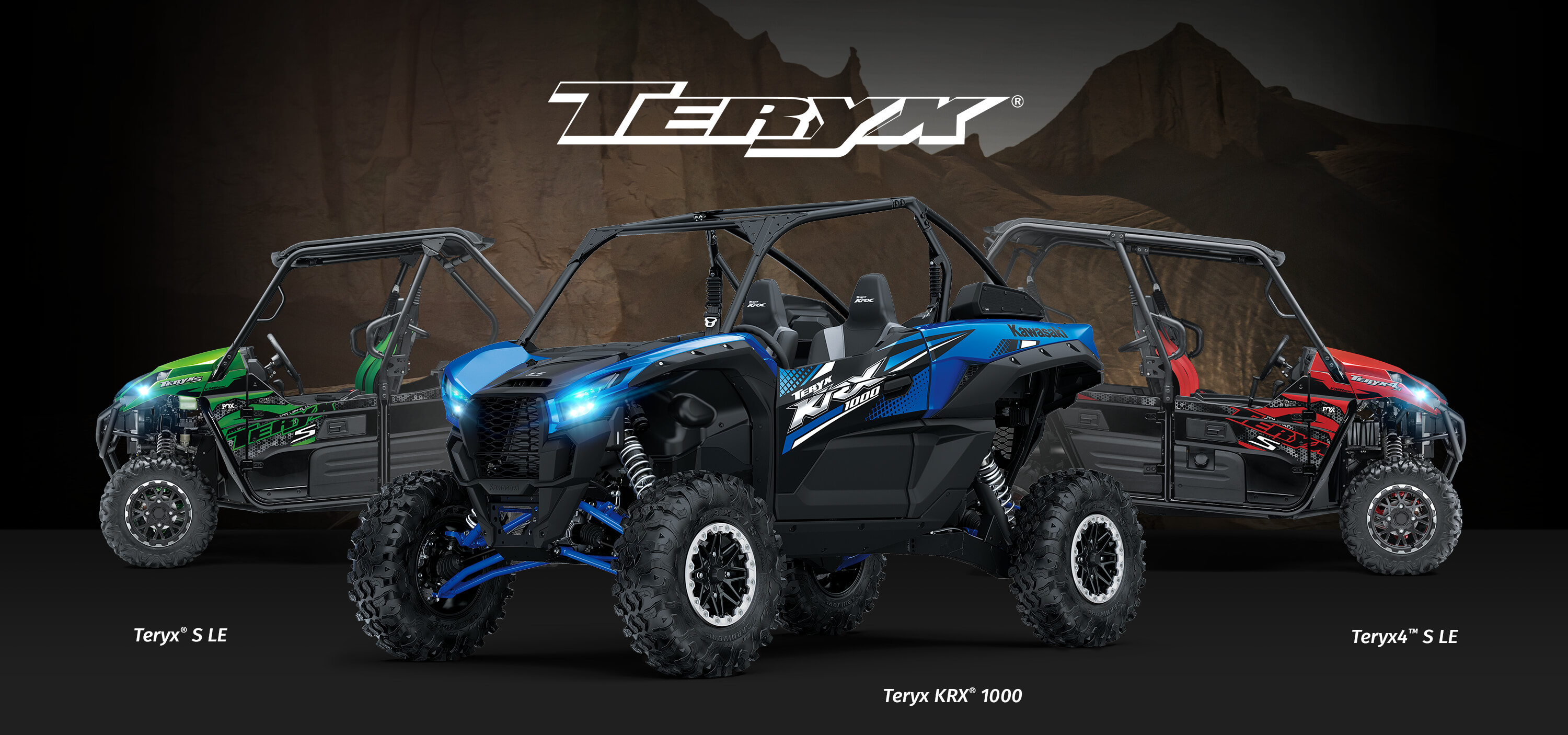 TERYX FAMILY: TERYX 4 LE TERYX KRX 1000 TERYX LE