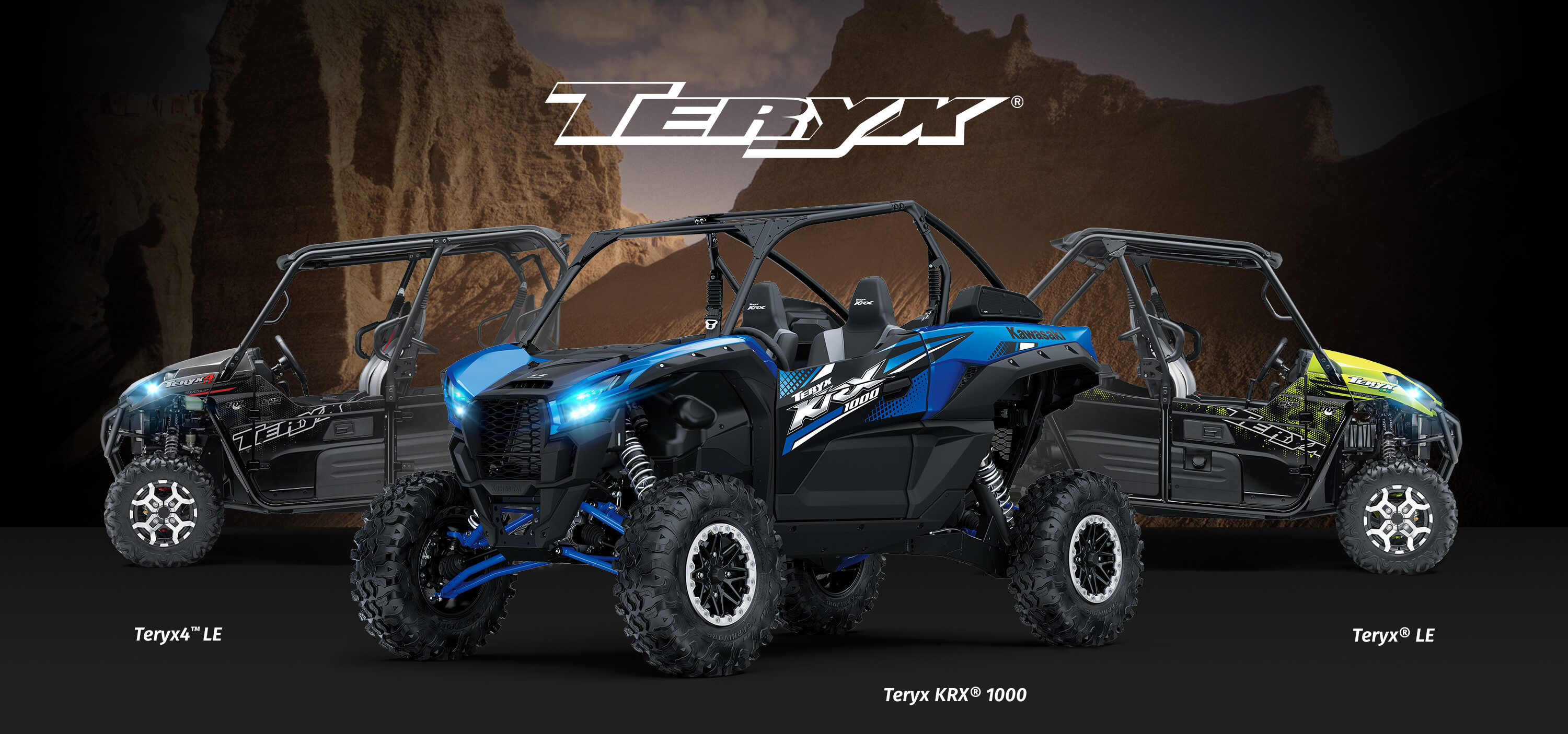 TERYX FAMILY: TERYX 4 LE TERYX KRX 1000 TERYX LE