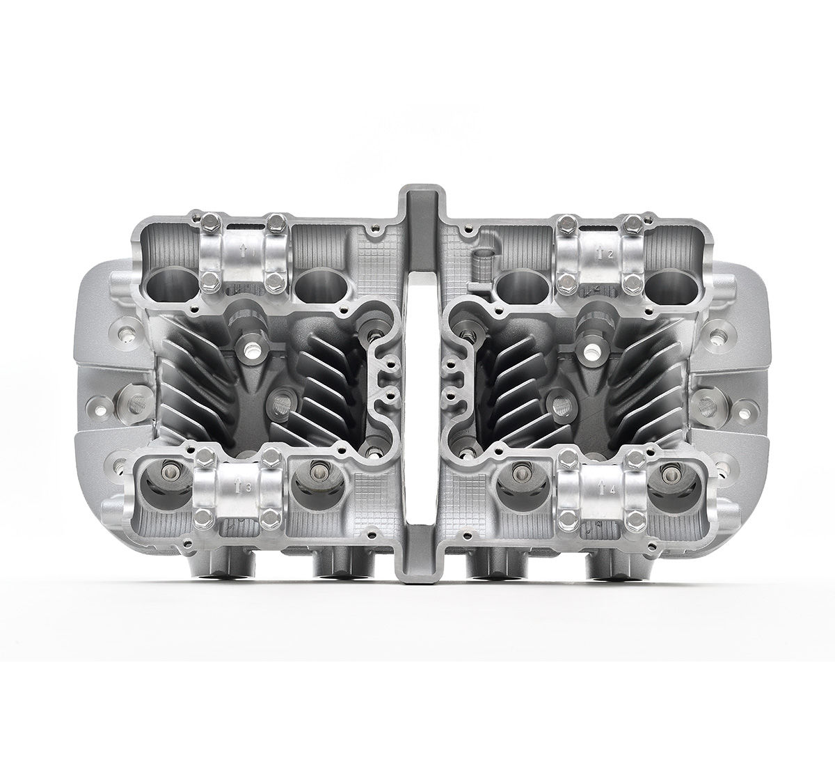 Reproduction Z1 Cylinder Head, Silver