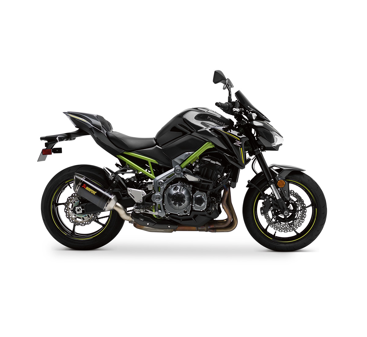 Z900 Akrapovic Slip-On Exhaust