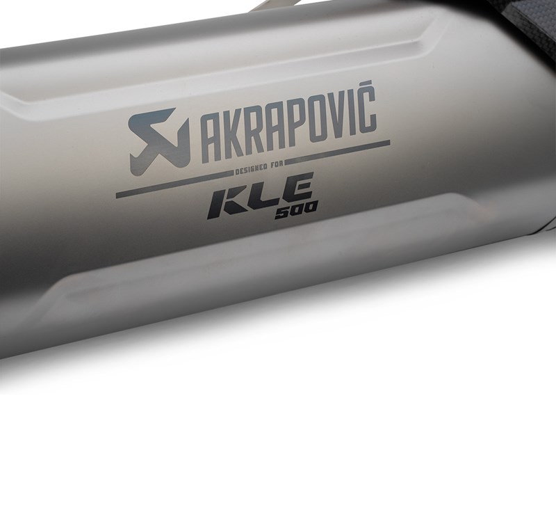 Akrapovic Slip-On Line Exhaust - KLE® 500 detail photo 2