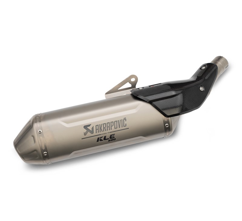 Akrapovic Slip-On Line Exhaust - KLE® 500 detail photo 1