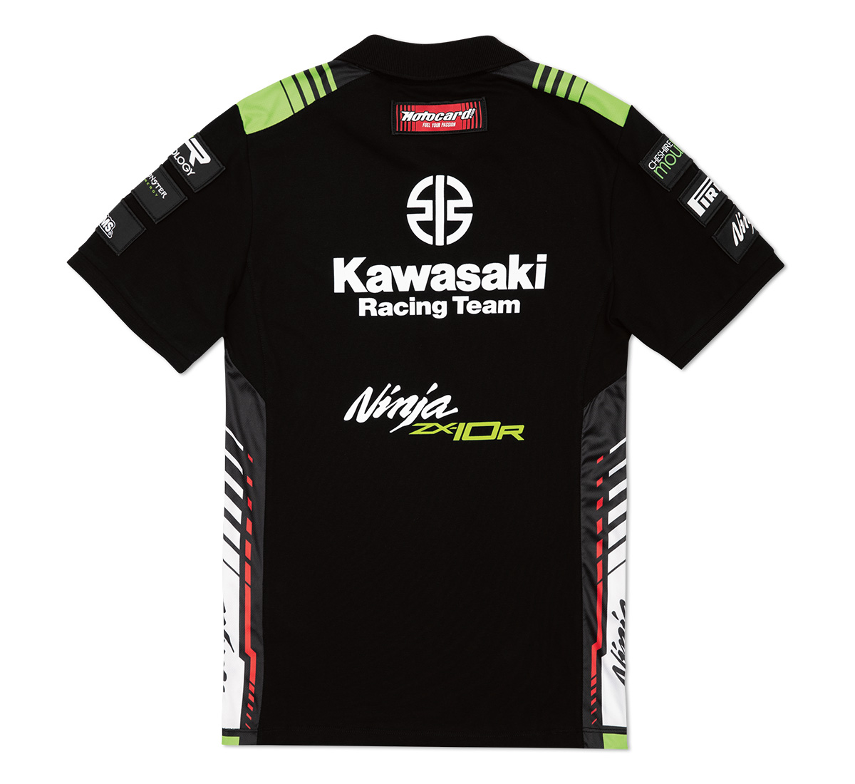 ラグビーw記念スポーツpolo WorldSBK Monster Energy Replica Polo