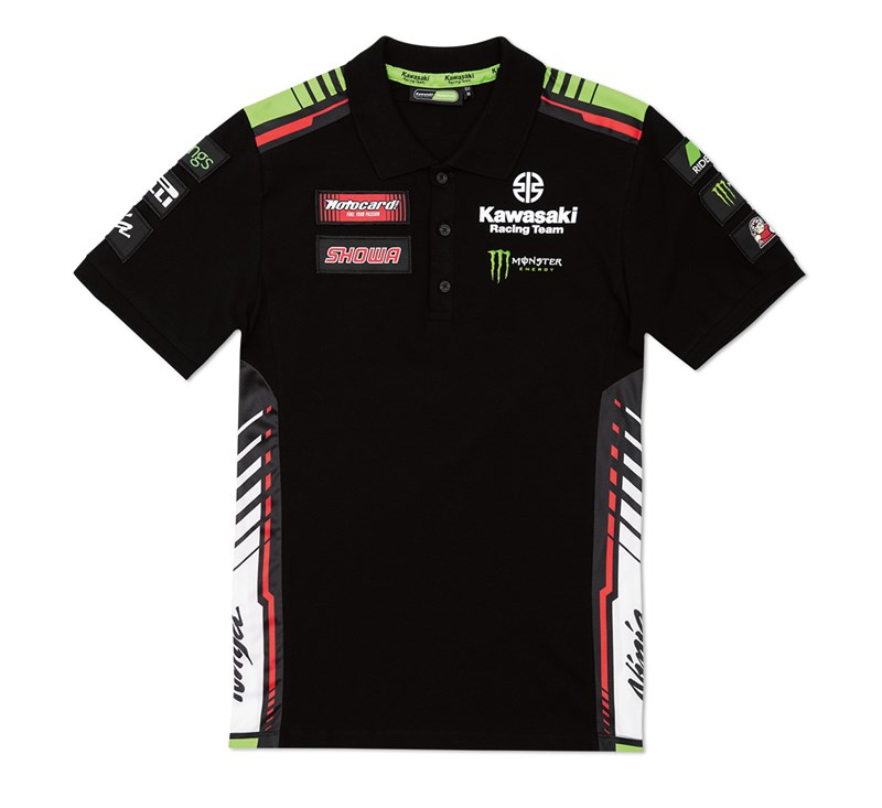 WorldSBK Monster Energy Replica Polo