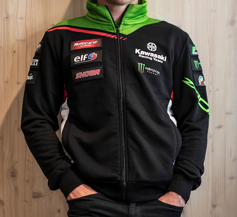 WorldSBK Monster Energy Replica Sweatshirt detail photo 1