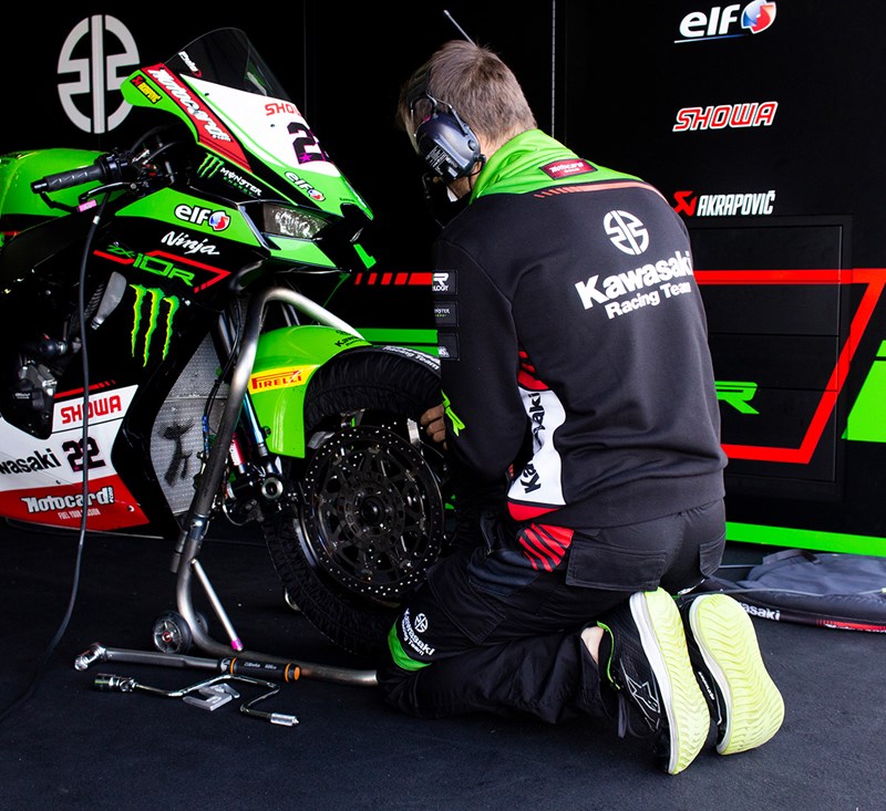 WorldSBK Monster Energy Replica Sweatshirt detail photo 6