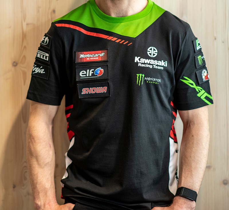 Retningslinier avis Forbindelse World Super Bike Monster Energy Replica T-Shirt