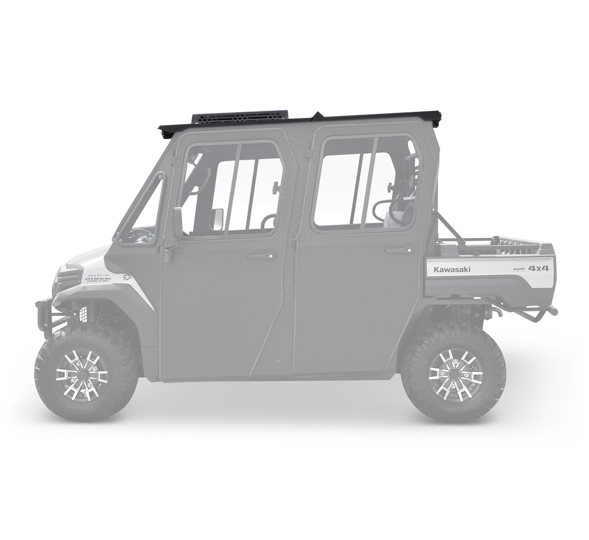 もも Kawasaki Mule Pro FX/FXT Framed 1/2 Upper Door Kit by