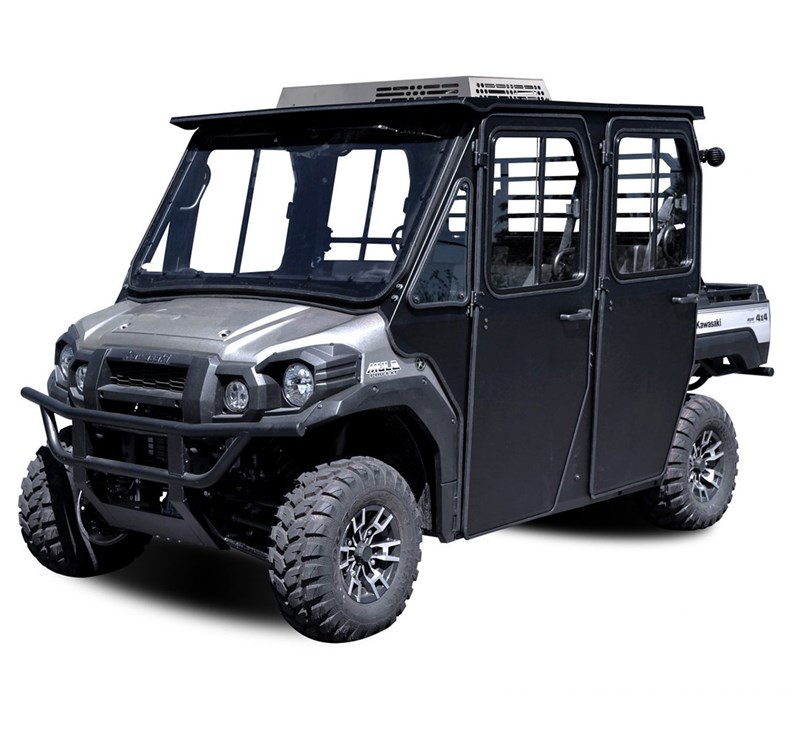 Hard Cab Enclosure by Curtis® with Roof Top A/C, MULE PRO-FXT™ Power Kit, and AS1 Windshield detail photo 1