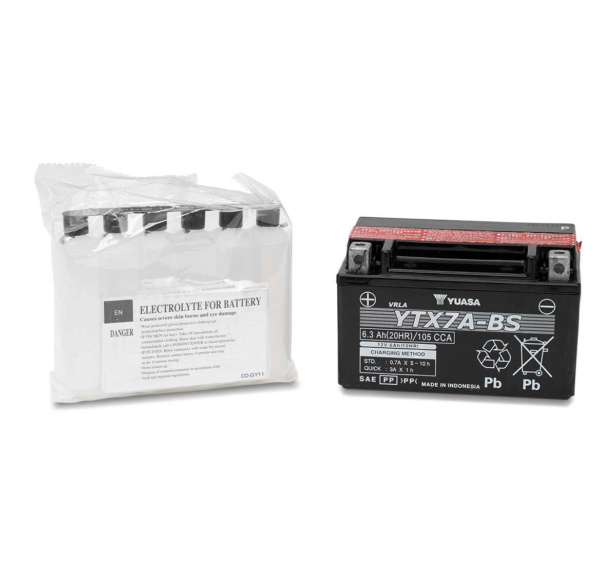 KLX™230 ABS Battery,Ytx7a-Bs,12v 6.3ah | Kawasaki Motors Corp., U.S.A.