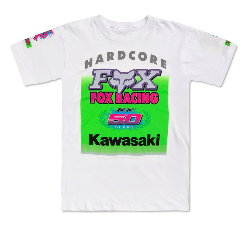 50th Fox Kawasaki Short Sleeve T-Shirt detail photo 1