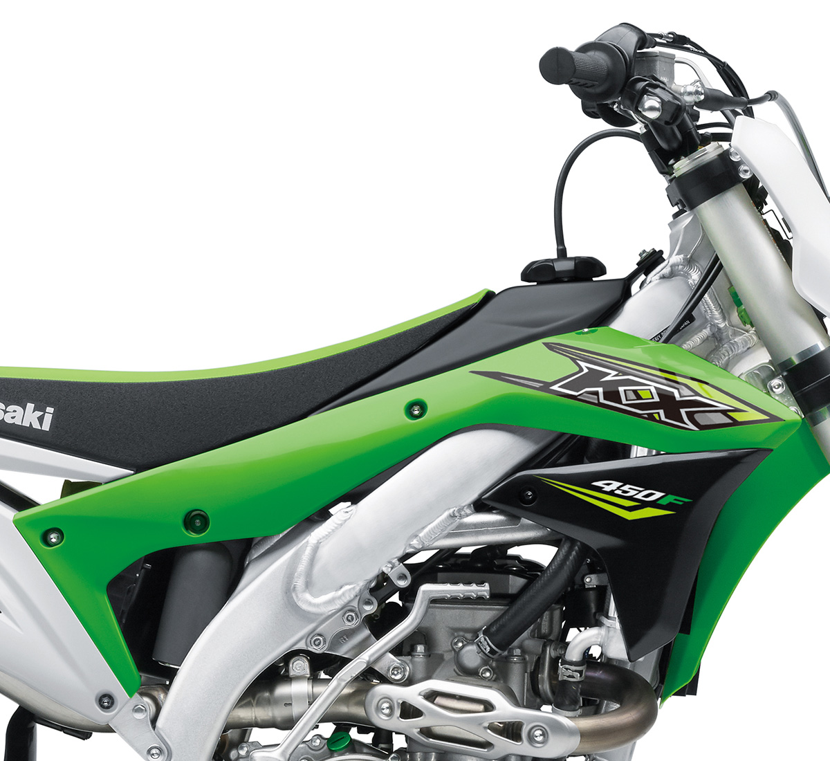 KX™450F Shroud-Engine,Rh,L.Gr | Kawasaki Motors Corp., U.S.A.