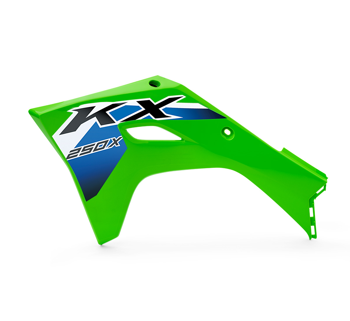 KX™250X Shroud-Engine,Lh,L.Green | Kawasaki Motors Corp., U.S.A.