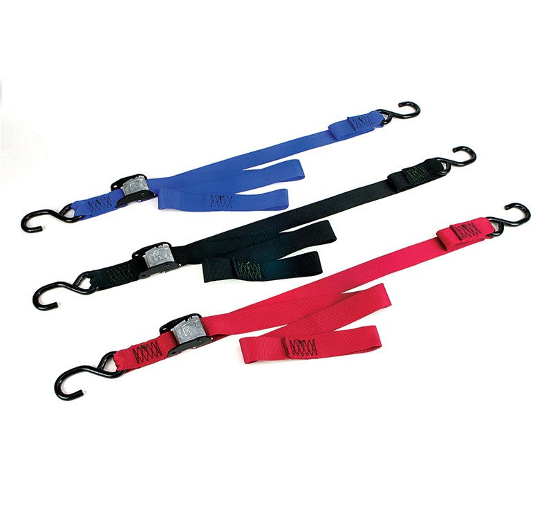 Ancra Big Bike Tie Down Set, Cam Buckle Blue detail photo 1