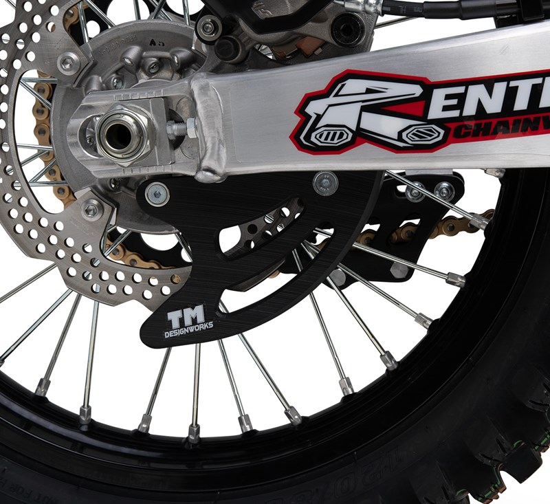 TM Designworks Rear Rotor Guard detail photo 1