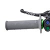 ODI V2 Lock-On Mx Half-Waffle Grip Graphite/Green photo thumbnail 2