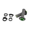 ODI V2 Lock-On Mx Half-Waffle Grip Graphite/Green photo thumbnail 4