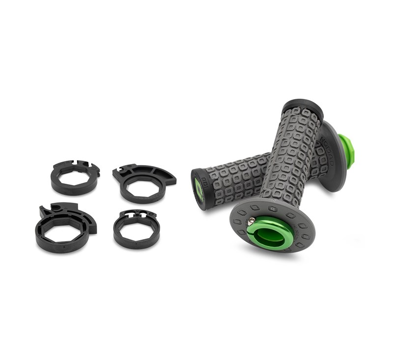Nomad V2 Lock-On Grip Graphite/Black W/Green detail photo 4