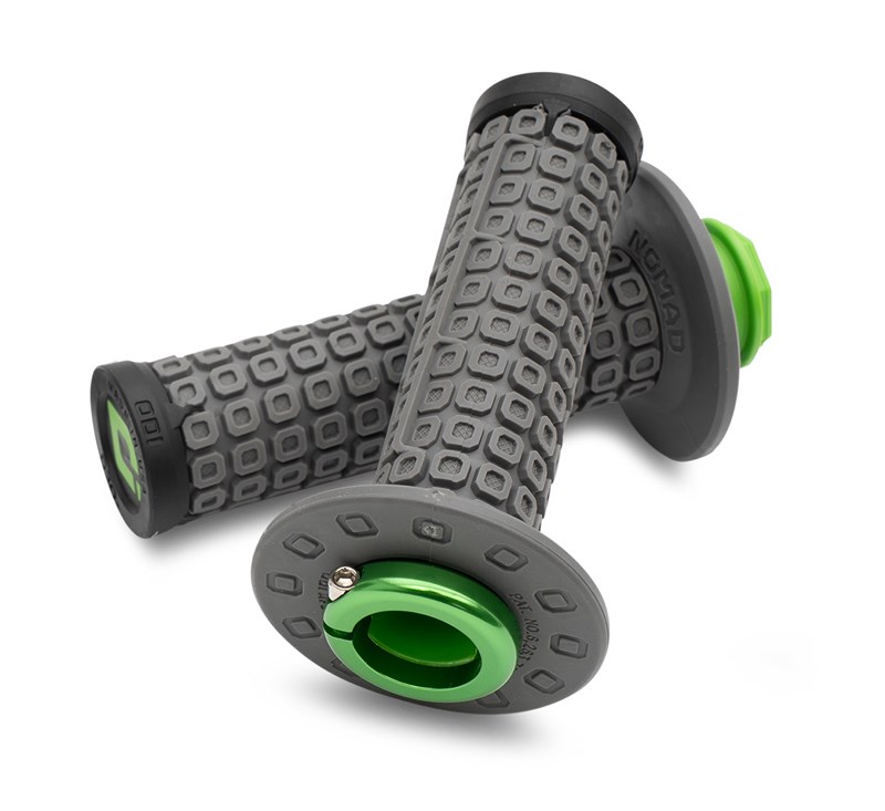 Nomad V2 Lock-On Grip Graphite/Black W/Green detail photo 1