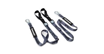Kawasaki Matrix Concepts M1 1.5" Phatty Tie Downs – Premium Heavy-Duty Strap Set, Black