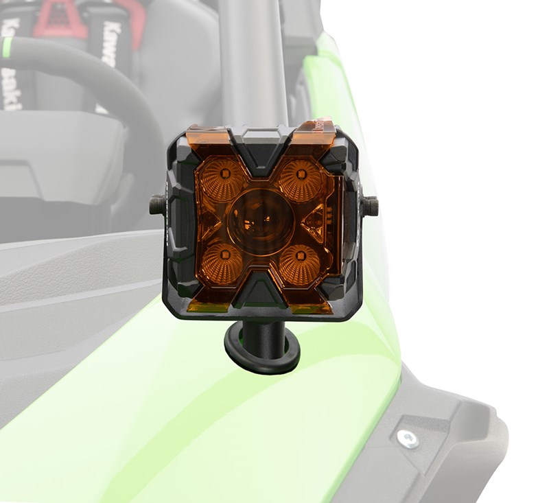 4" Amber Pod Light Covers detail photo 2