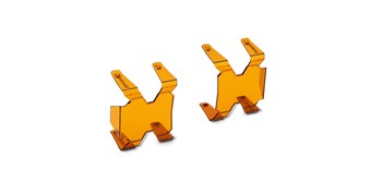 4" Amber Pod Light Covers