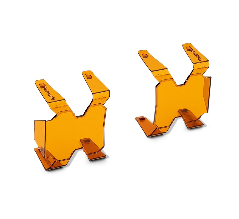 4" Amber Pod Light Covers detail photo 1