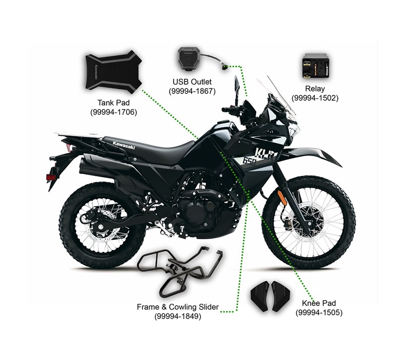 KLR™650 Protection Package detail photo 1