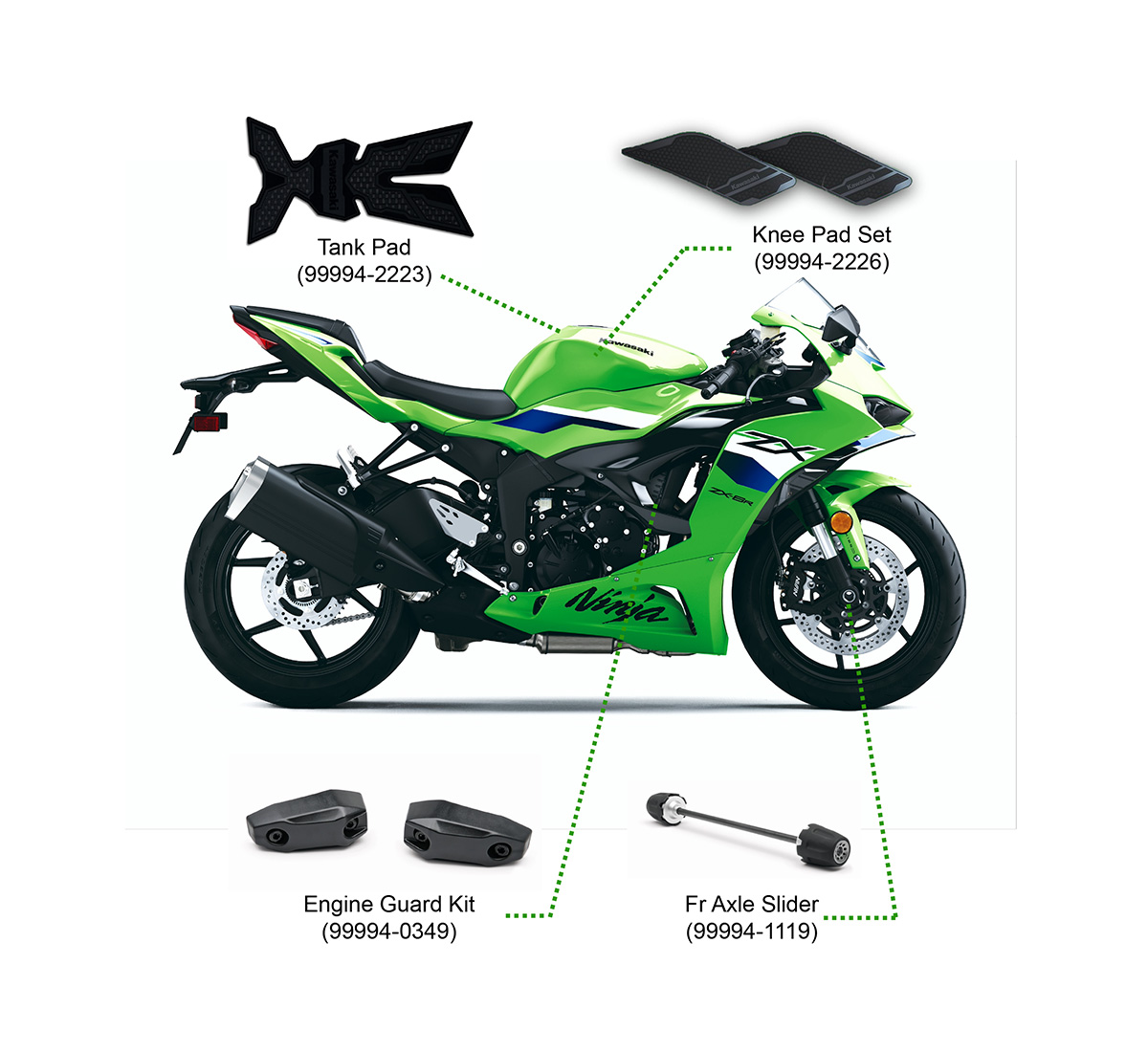 Motorcycle Accessories - NINJA® ZX™-6R