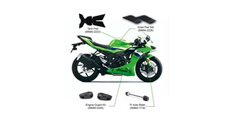 photo of a Ninja® ZX™-6R Protection Package