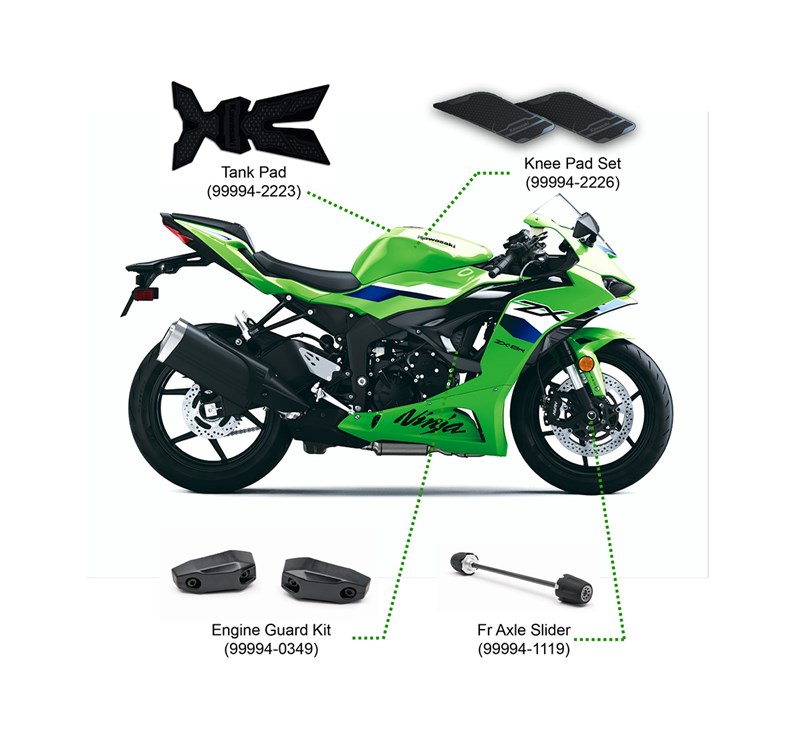 Ninja® ZX™-6R Protection Package detail photo 1