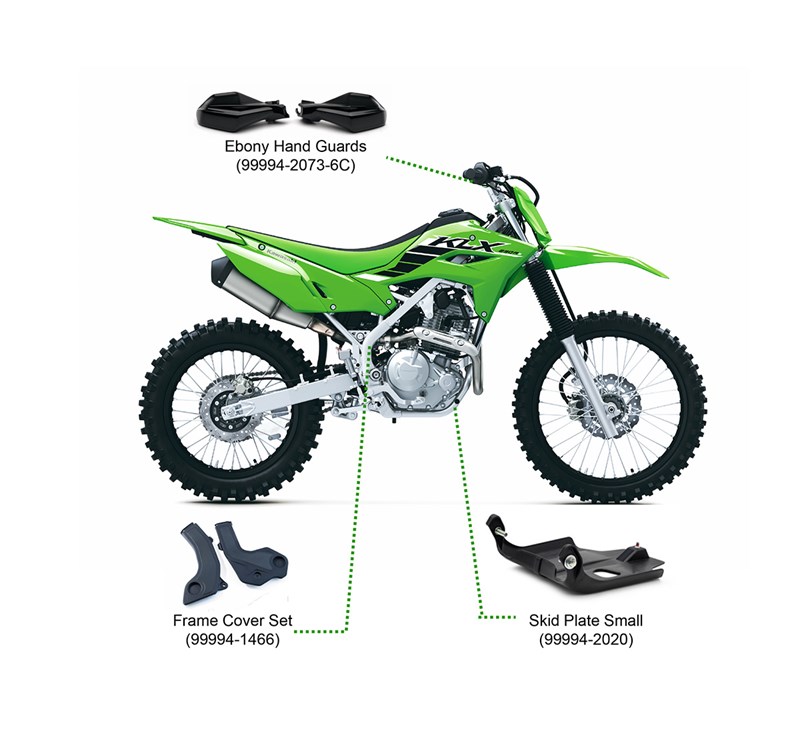 KLX®230R Protection Package detail photo 1