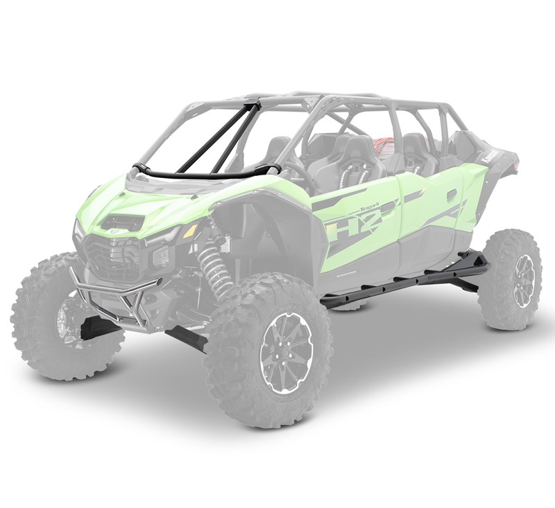 TERYX® 4/5 H2 Protection Package - Brushed Aluminum Bumpers detail photo 1