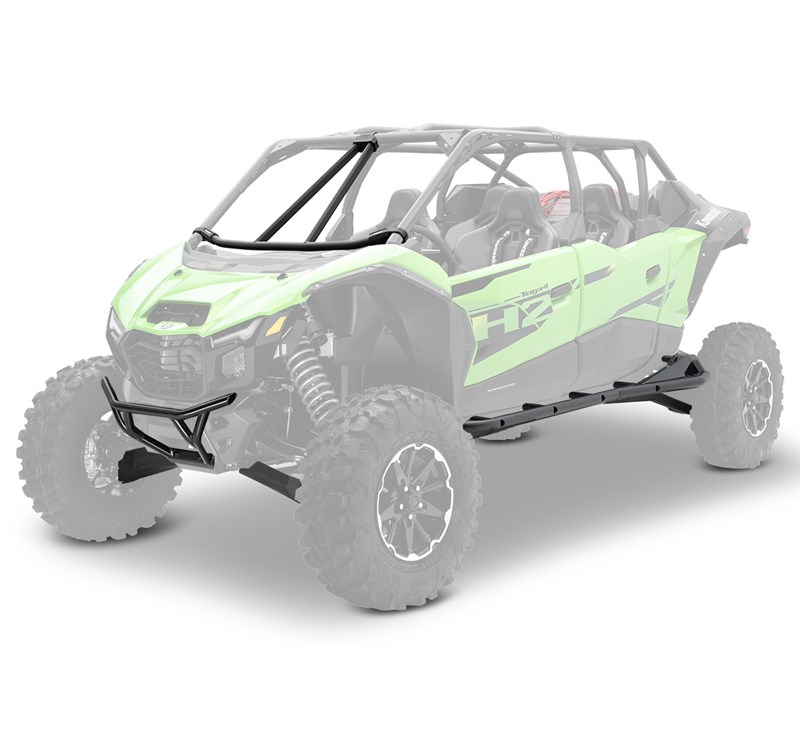 Protection Package, Black Aluminum Bumpers - TERYX4/5 H2 detail photo 1