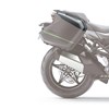 KQR™ 28 Liter Hard Saddlebag Set, Color Panel Set, Metallic Graphite Gray/45W photo thumbnail 2