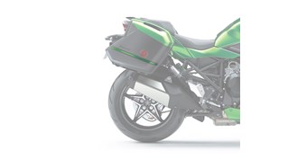 KQR™ 28 Liter Hard Saddlebag Set, Trim Set, Emerald Blaze Green/60R