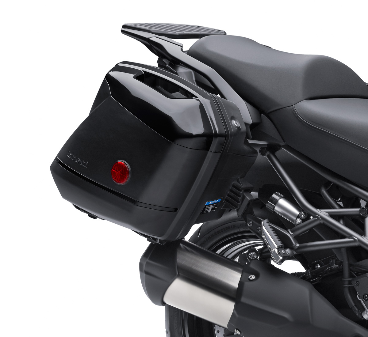 KQR™ 28 Liter Hard Saddlebag Set, Trim Set, Metallic Spark