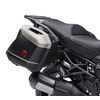 KQR™ 28 Liter Hard Saddlebag Set, Trim Set, Metallic Raw Titanium/725 photo thumbnail 1