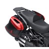 KQR™ 28 Liter Hard Saddlebag Set, Trim Set, Candy Fire Red/816 photo thumbnail 1