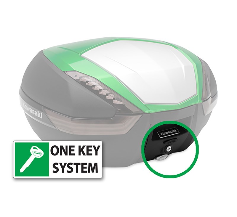 KQR™ 47 Liter Top Case, One Key System, Type A detail photo 1