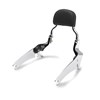 KQR™ Passenger Backrest, Chrome photo thumbnail 1