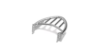 Luggage Rack for KQR™ Passenger Backrest, Chrome