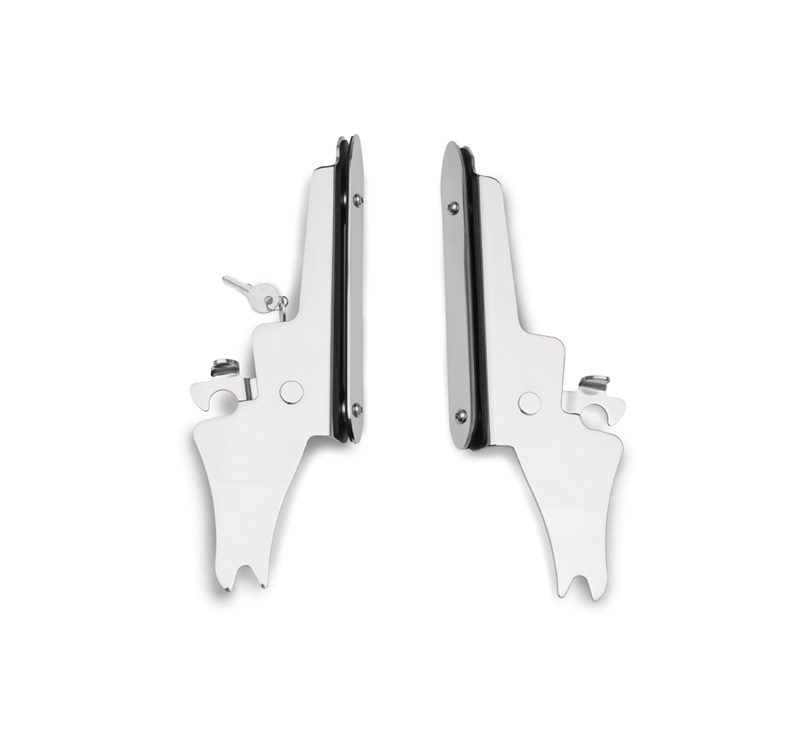 KQR™ Windshield Bracket Kit, Chrome detail photo 1